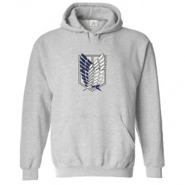 Attack On Titan Unisex Classic Kids and Adults Pullover Hoodie For Video Game Fans